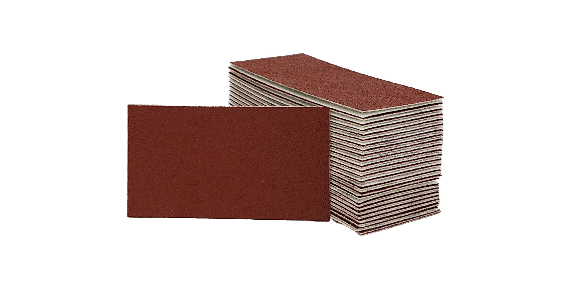 Abbildung Mirka Coarse Cut 70x125mm Streifenstapel.