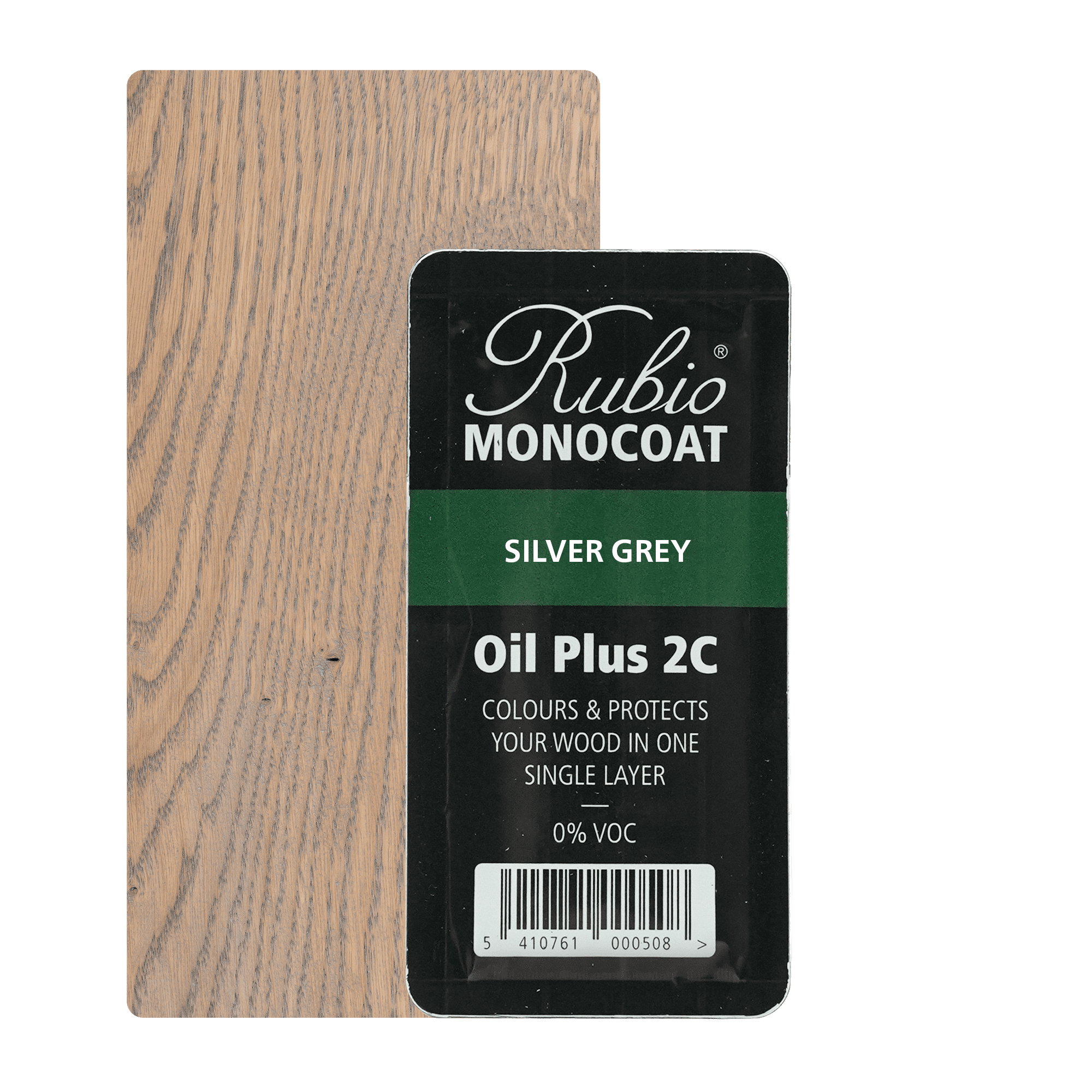 Abbildung RMC Oil Plus 2C Component A 6ml Farbton Silver Grey.