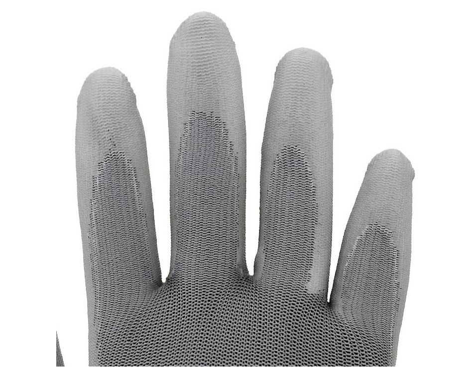 Abbildung Asatex PU Handschuh 3701 Nahaufnahme Fingerkuppen.