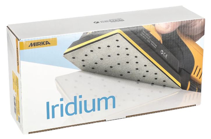 Abbildung Mirka Iridium 115x230mm 55L Verpackung.