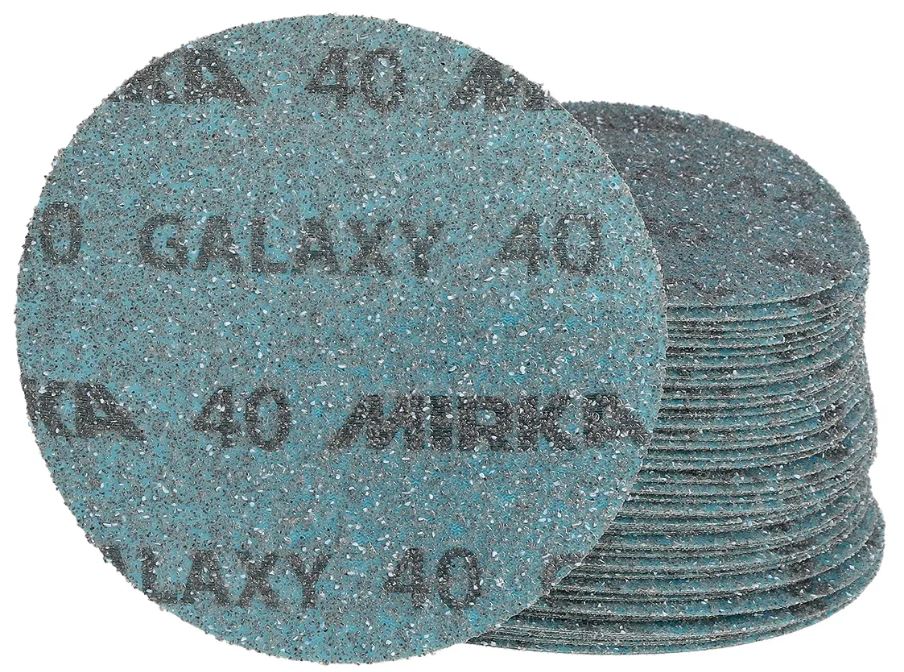 Abbildung Mirka Galaxy 125mm Scheibenstapel.