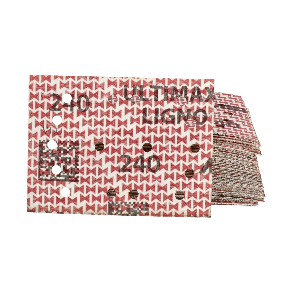 Abbildung Mirka Ultimax Ligno 75x100mm Multifit Streifenstapel.