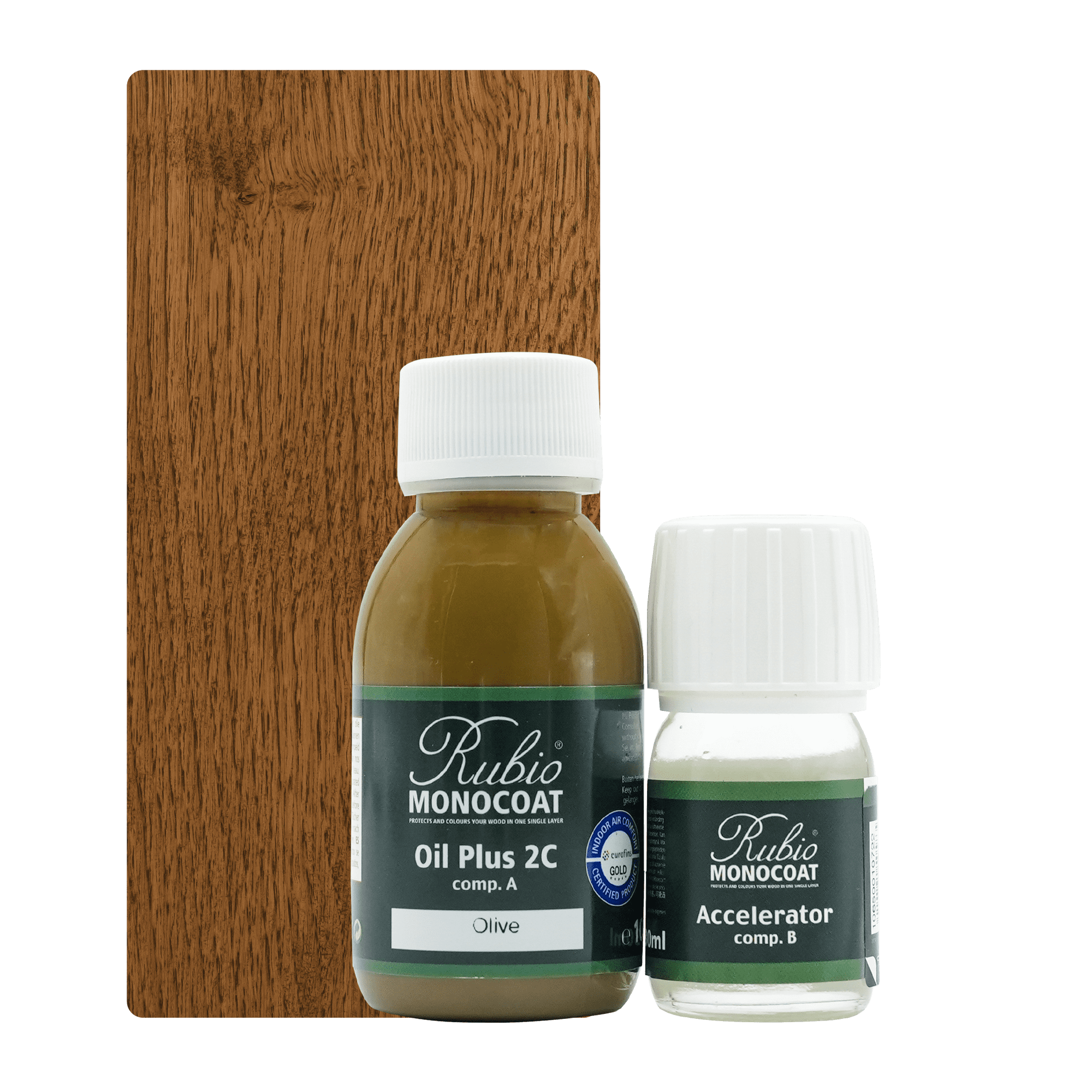 Rubio Monocoat Set Oil Plus 2C Olive 130ml (A+B)