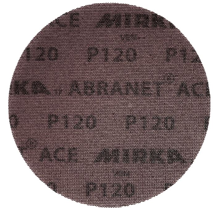 Abbildung Mirka Abranet ACE 150mm Scheibe Rückseite.