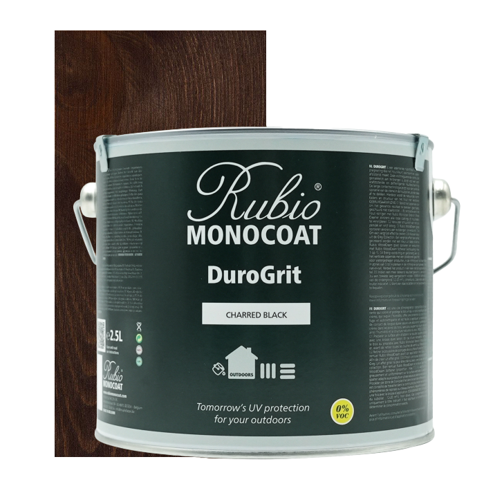 Abbildung RMC DuroGrit 2500ml Farbton Charred Black.