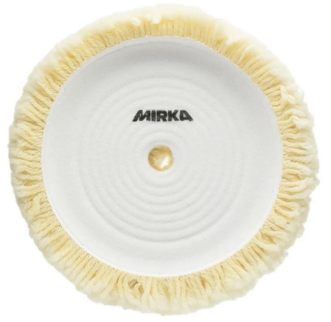 Abbildung Mirka Geknotetes Lammfellpad 180mm Rückseite.