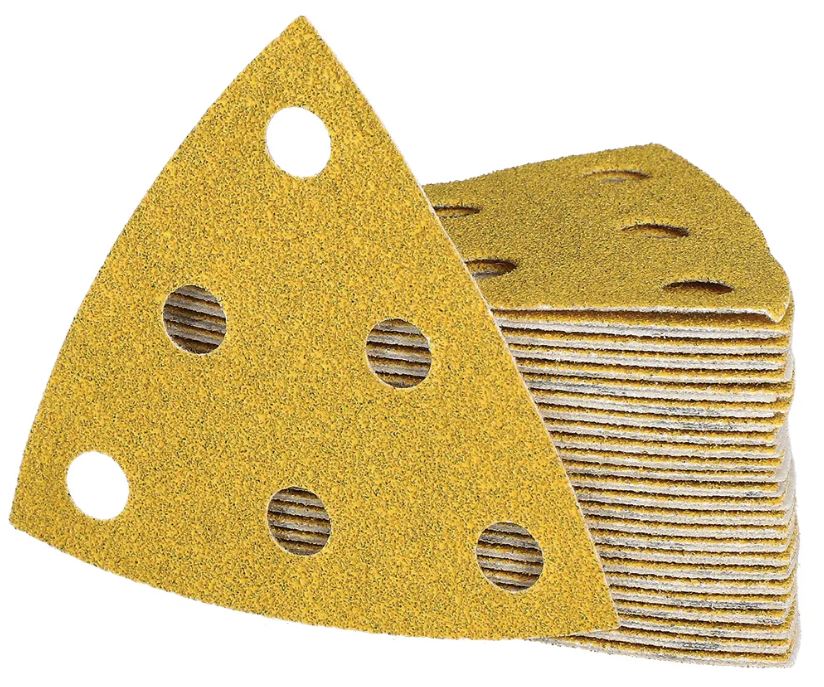 Abbildung Mirka Gold 93x93x93mm 6L FTO Dreiecke als Stapel.