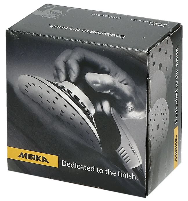 Abbildung Mirka Gold 125mm Multifit Verpackung.