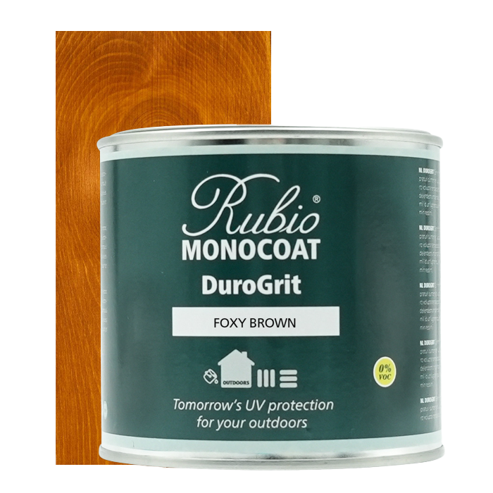 Abbildung RMC DuroGrit 500ml Farbton Foxy Brown.