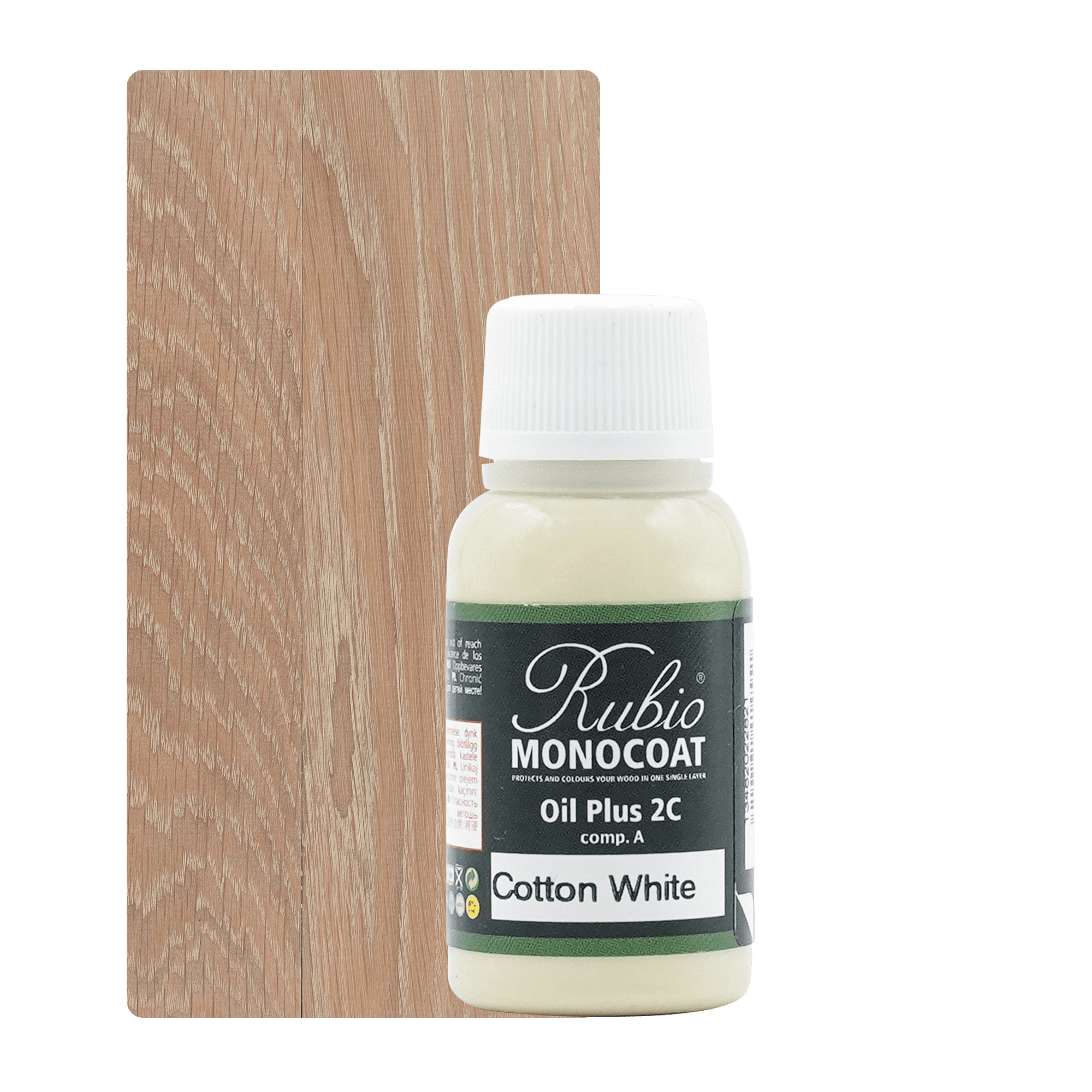 Abbildung RMC Oil Plus 2C Component A 20ml Farbton Cotton White.