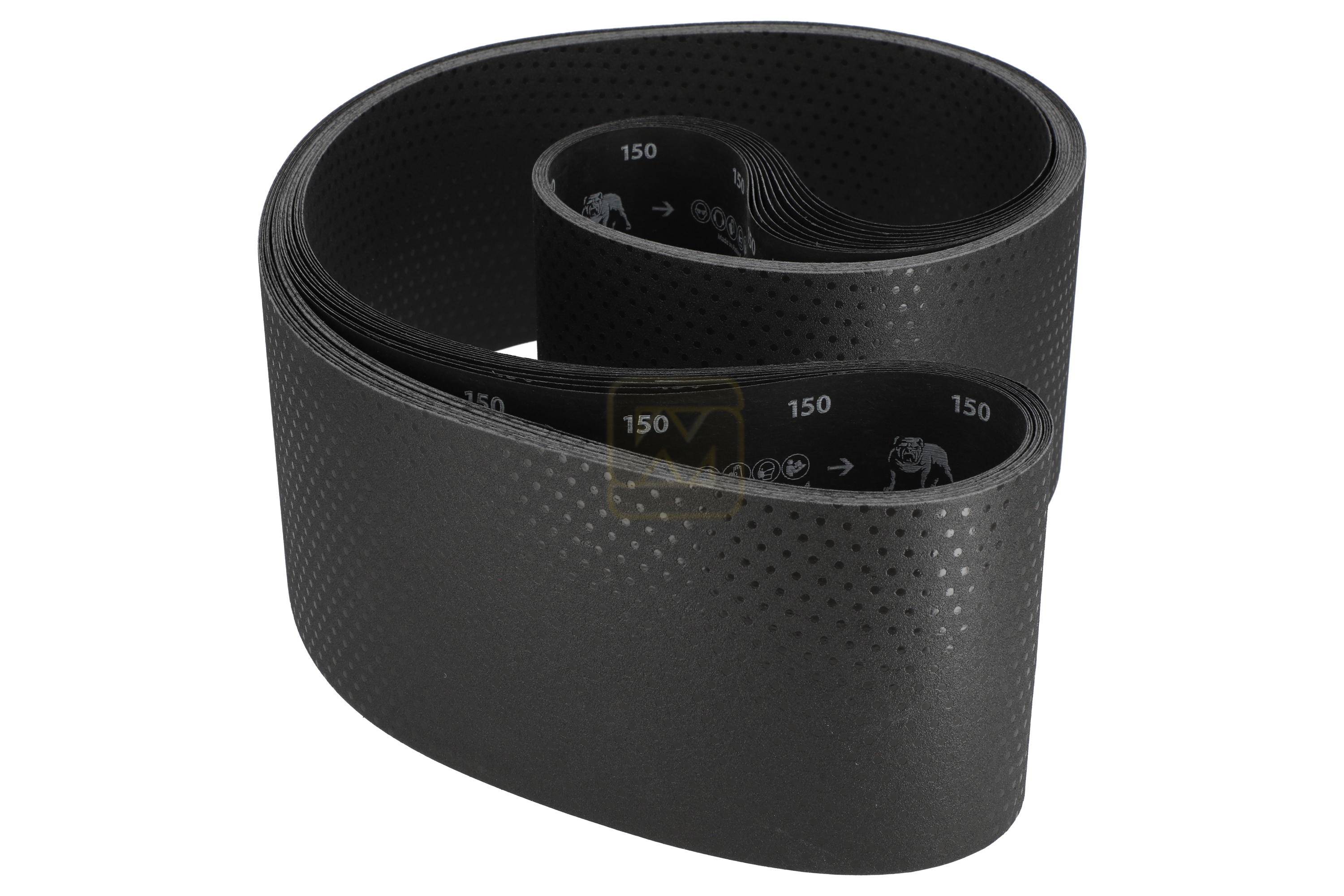 Abbildung Mirka Ultimax Black 150x2250mm ohne Verpackung.