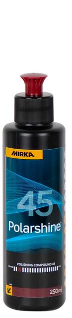 Abbildung Mirka Polarshine 45 Politur 250ml Flasche.