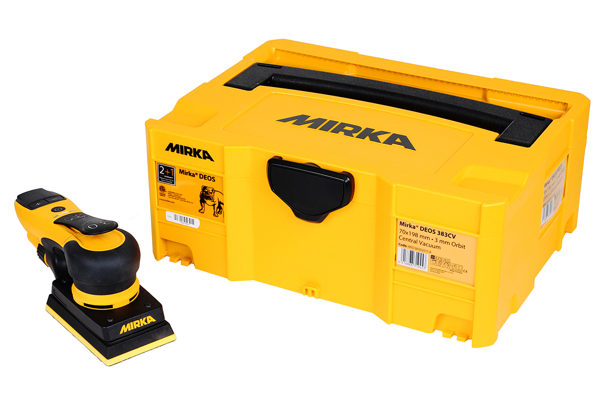 Abbildung Mirka Deos 353CV 81x133mm mit Case.