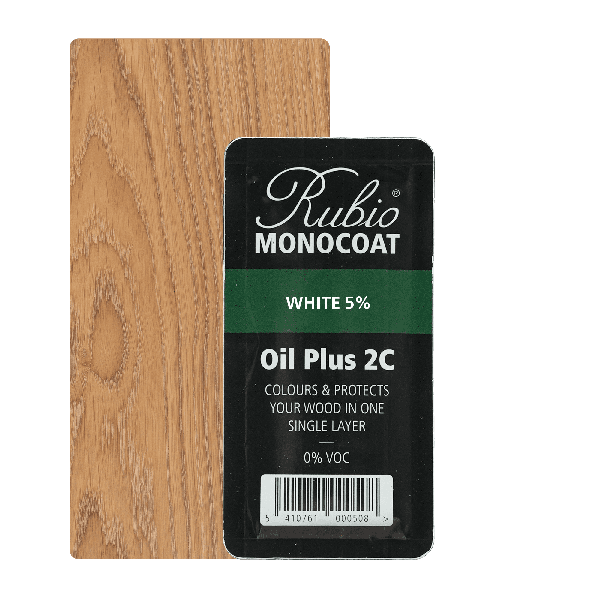 Abbildung RMC Oil Plus 2C Component A 6ml Farbton White 5 Prozent.