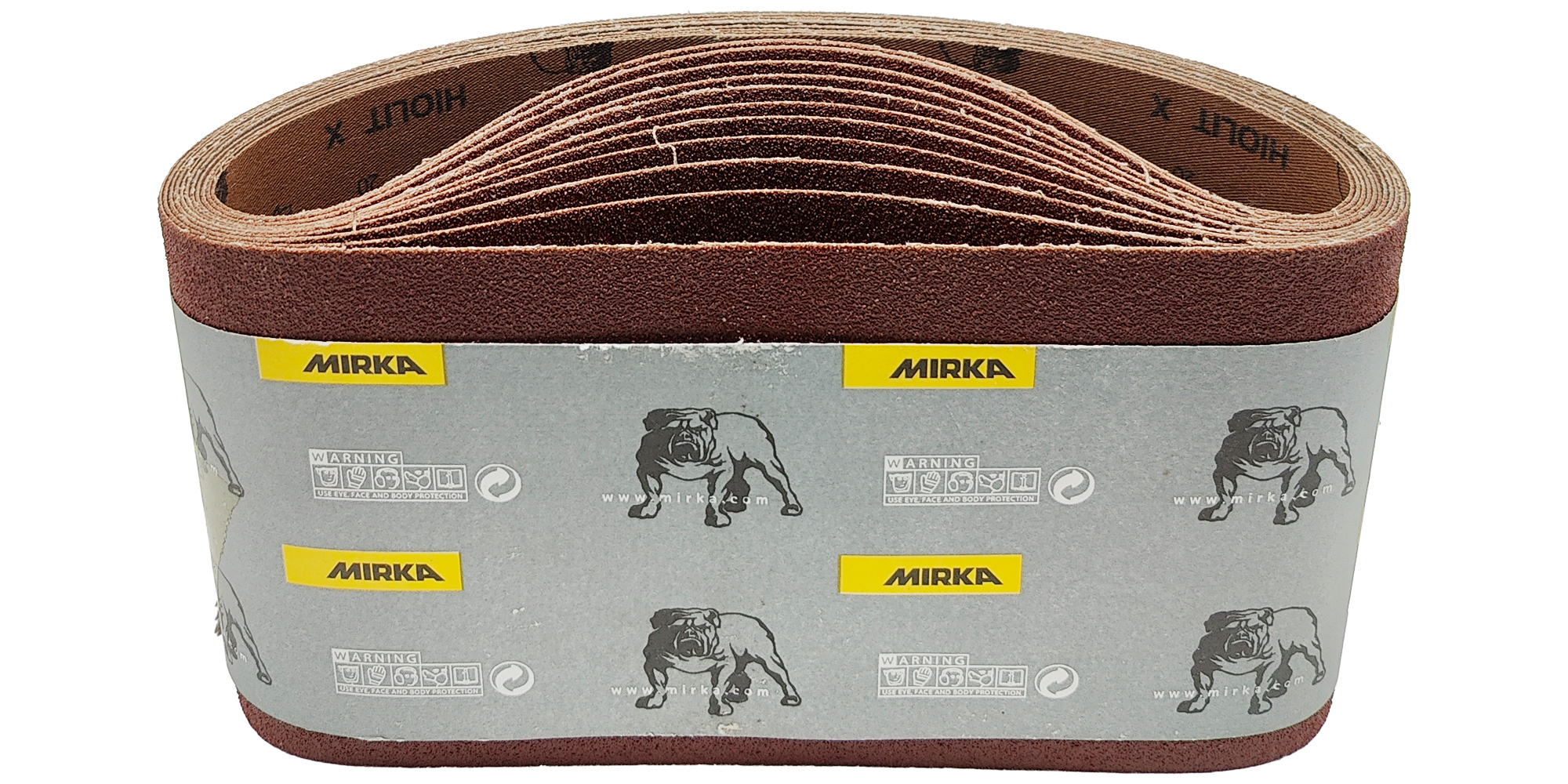 Abbildung Mirka Hiolit XO 130x610mm mit Verpackung.