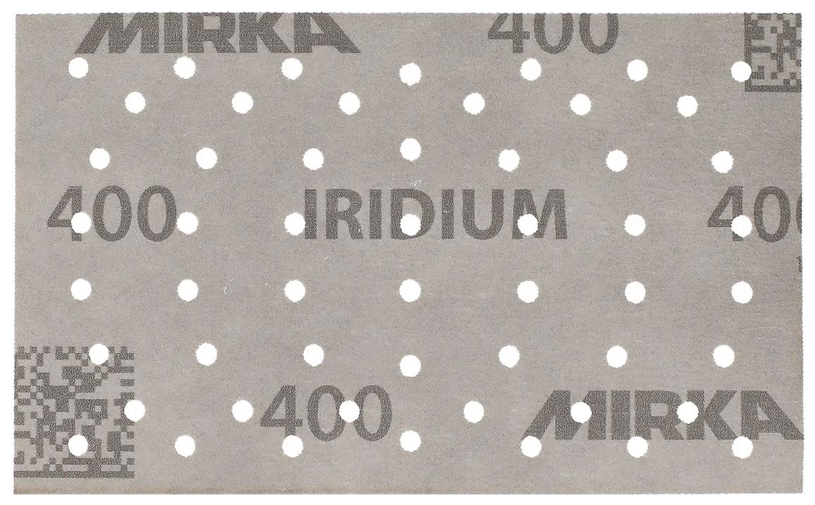 Abbildung Mirka Iridium 81x133mm 54L Streifen Vorderseite.