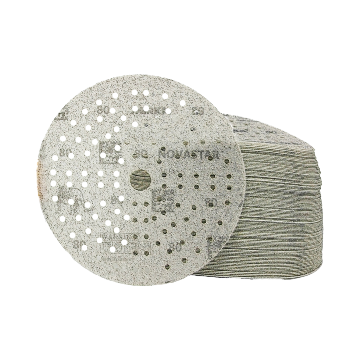 Abbildung Mirka Novastar 150mm 121L Scheibenstapel.