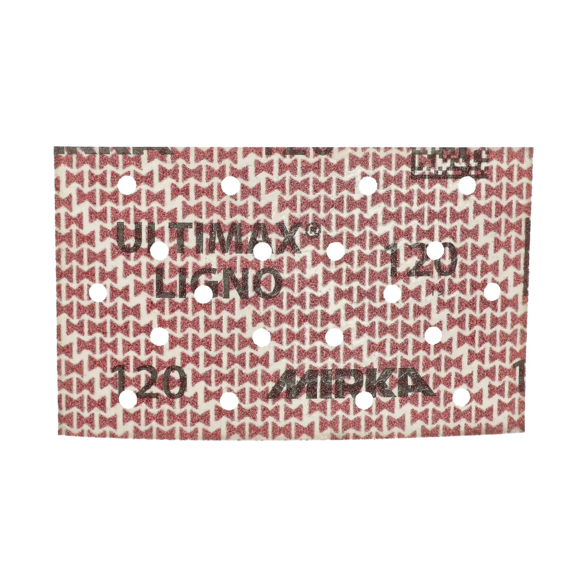 Abbildung Mirka Ultimax Ligno 81x133mm Multifit Streifen Vorderseite.