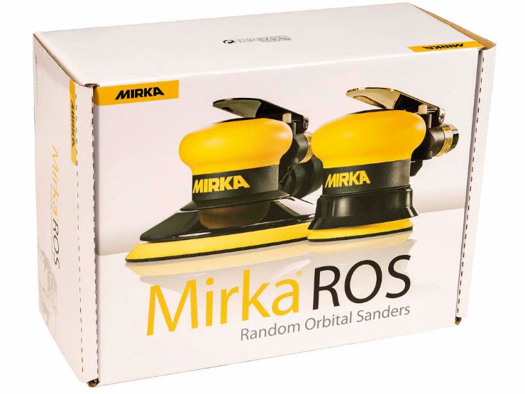 Abbildung Mirka ROS 650DB 150mm 5 Hub Verpackung.