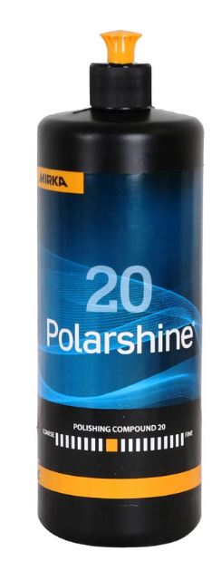 Abbildung Mirka Polarshine 20 Politur 1L Flasche.