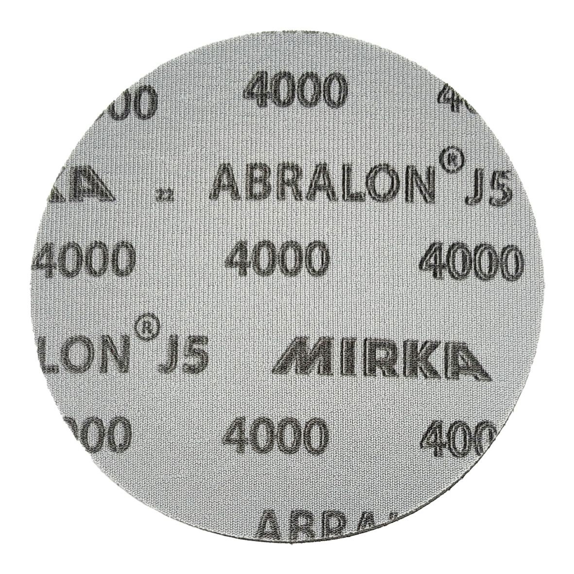 Abbildung Mirka Abralon J5 150mm Scheibe Rückseite.