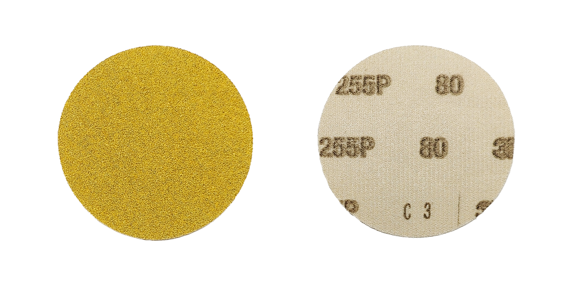 Abbildung Woodrepair BCD 540 Schleifpapier - Vorder- und Rückseite.