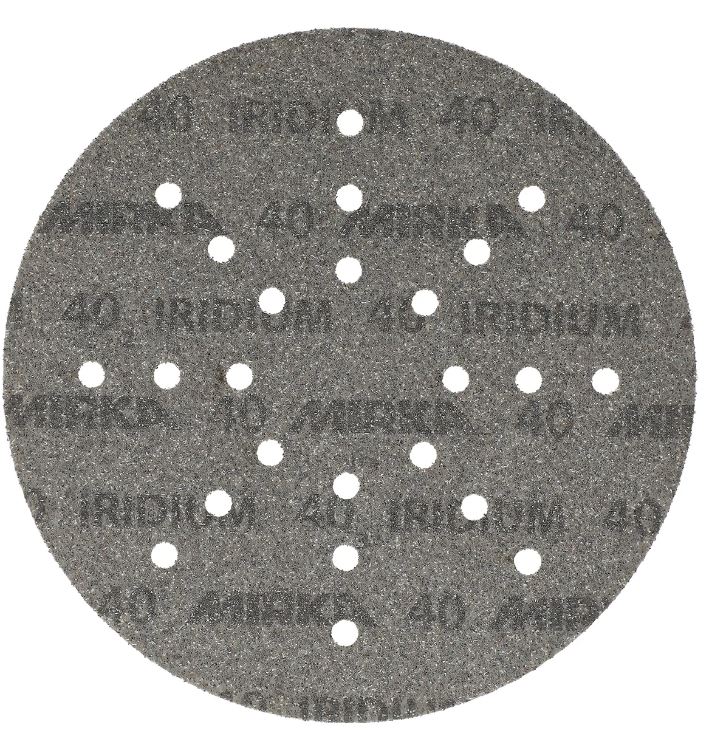 Abbildung Mirka Iridium 225mm 24L Scheibe Vorderseite.