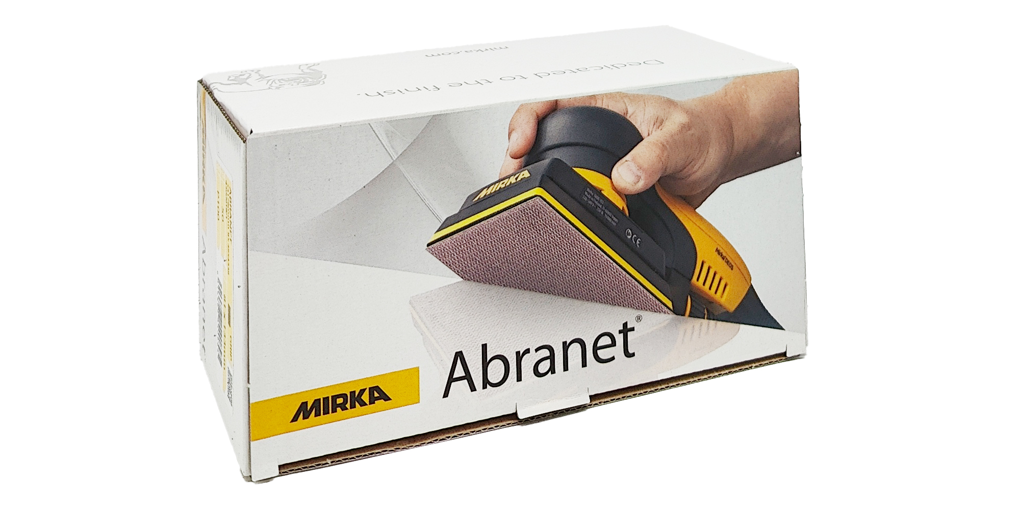 Abbildung Mirka Abranet 81x133mm Verpackung.