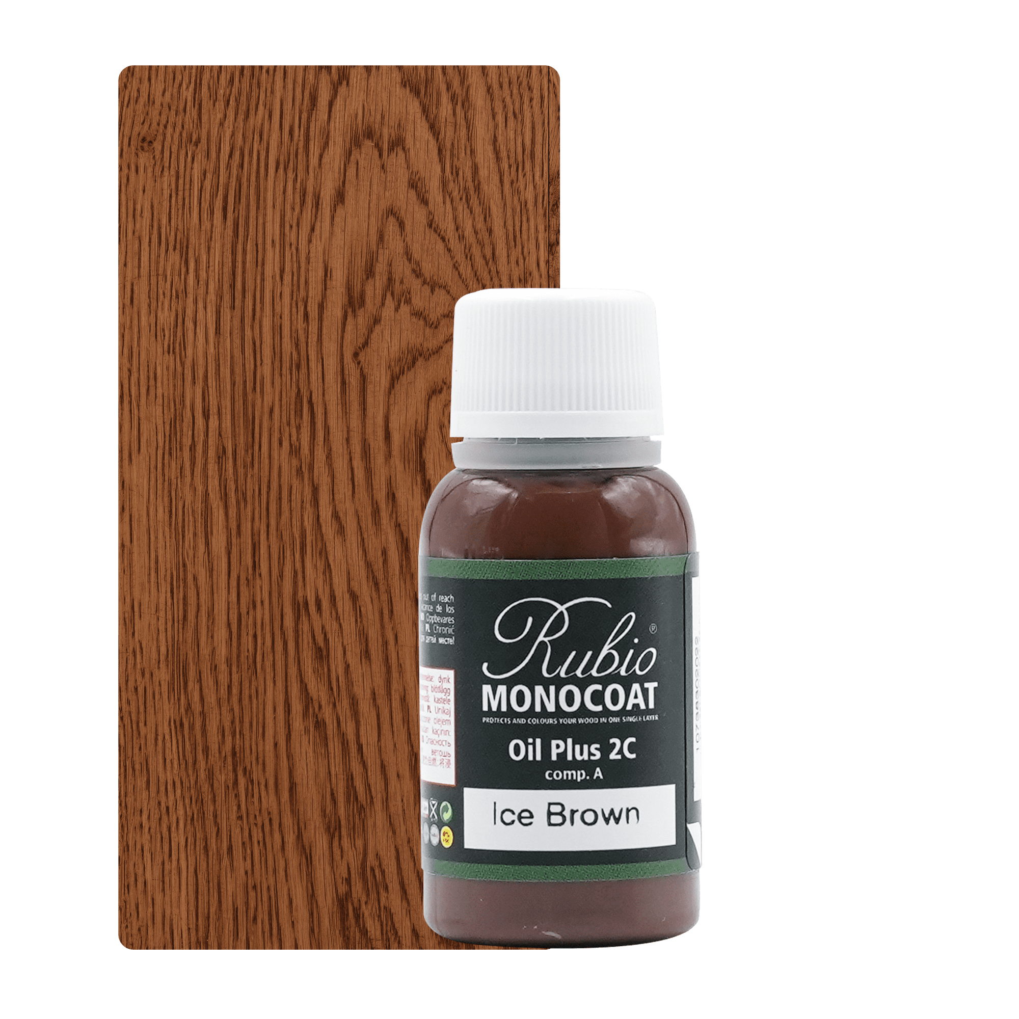 Abbildung RMC Oil Plus 2C Component A 20ml Farbton Ice Brown.