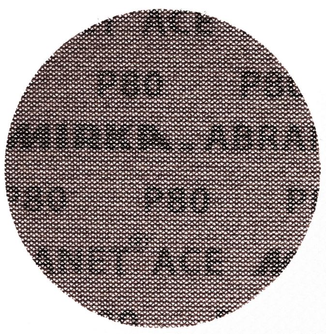 Abbildung Mirka Abranet ACE 125mm Scheibe Rückseite.