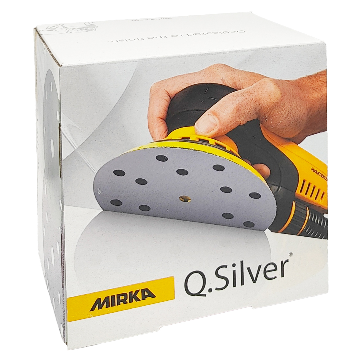 Abbildung Mirka Q.Silver 150mm 9L Verpackung.