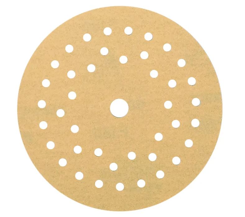 Abbildung Mirka Gold 125mm Multifit Scheibe Vorderseite.