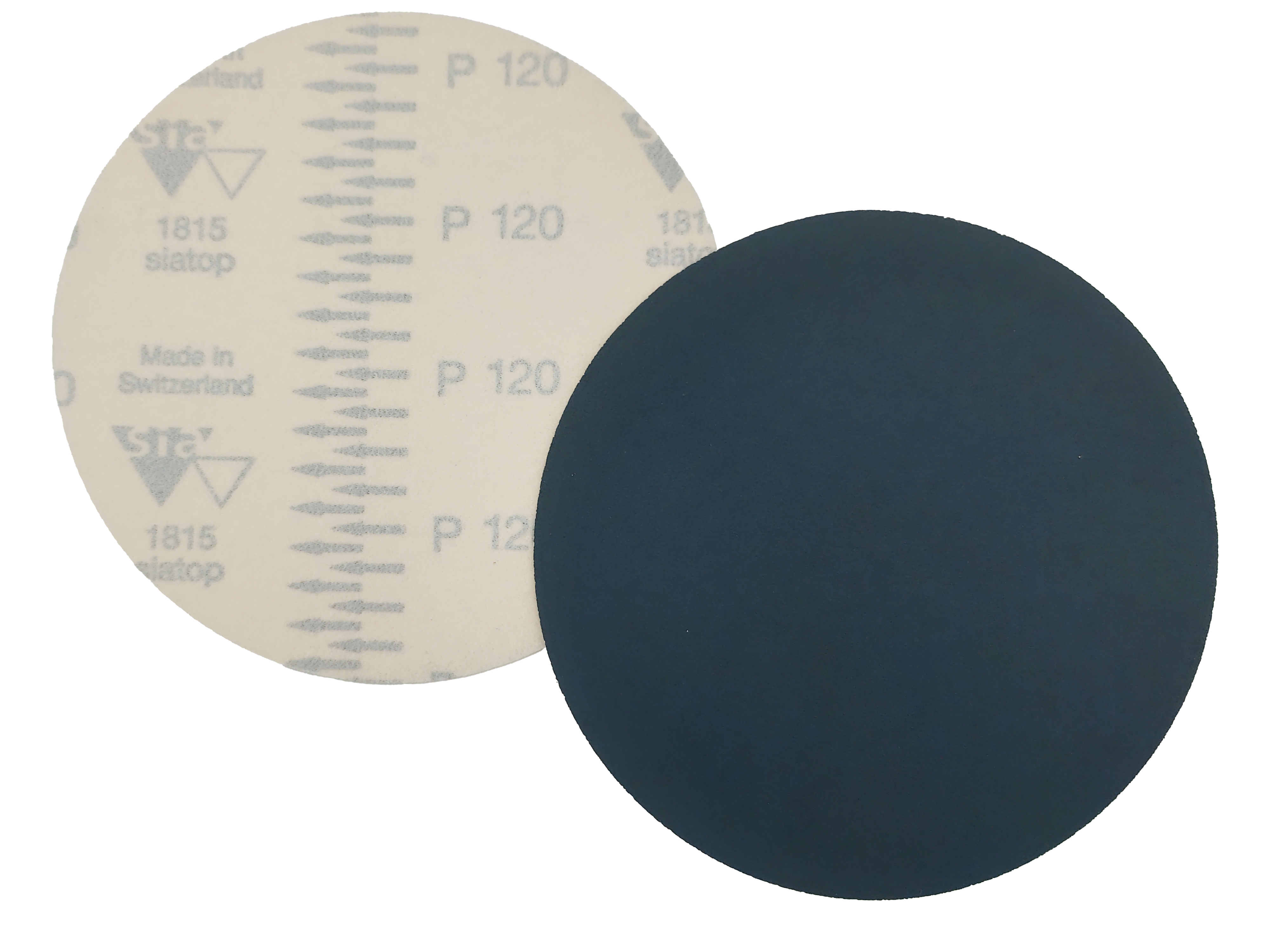 Abbilding Sia Siatop 150mm Scheiben Vorder- und Rückseite.