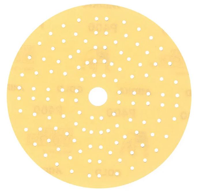 Abbildung Mirka Gold 150mm 121L Scheibe Vorderseite.