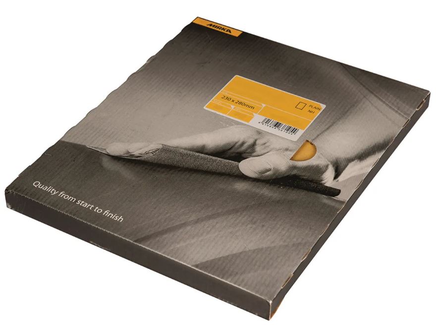 Abbildung Mirka Gold Proflex 230x280mm Verpackung.
