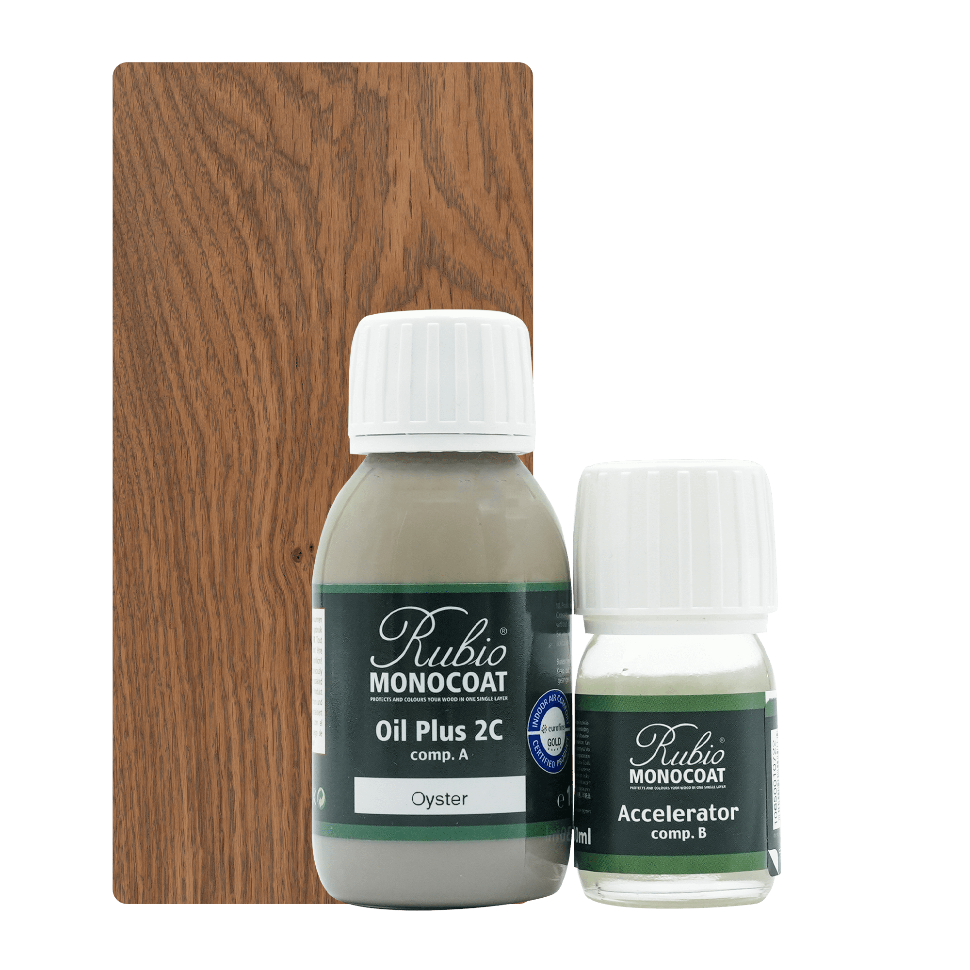 Abbildung RMC Oil Plus 2C Component A und B 130ml Farbton Oyster.