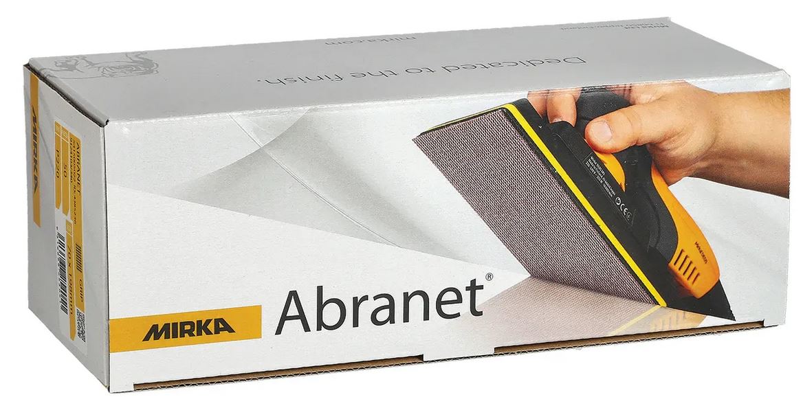 Abbildung Mirka Abranet 70x198mm Verpackung.