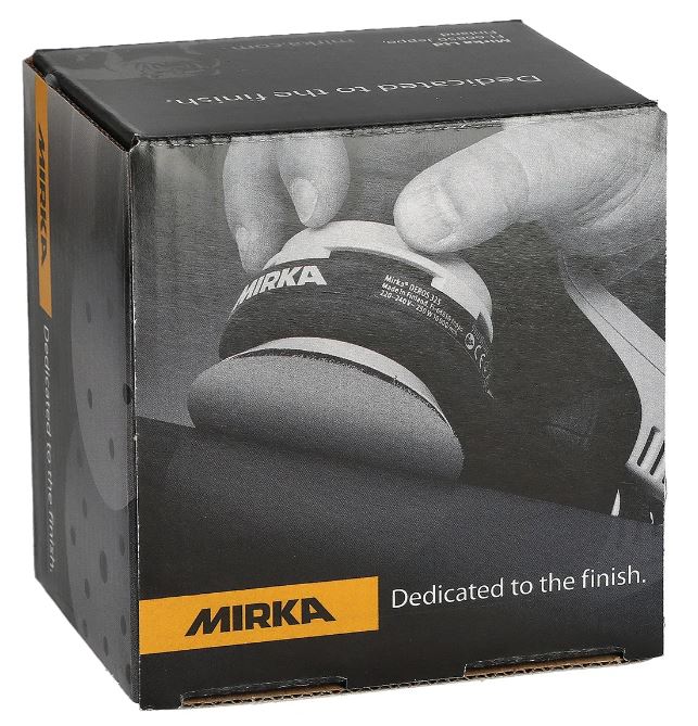 Abbildung Mirka Gold 93x93x93mm 6L FTO Verpackung.