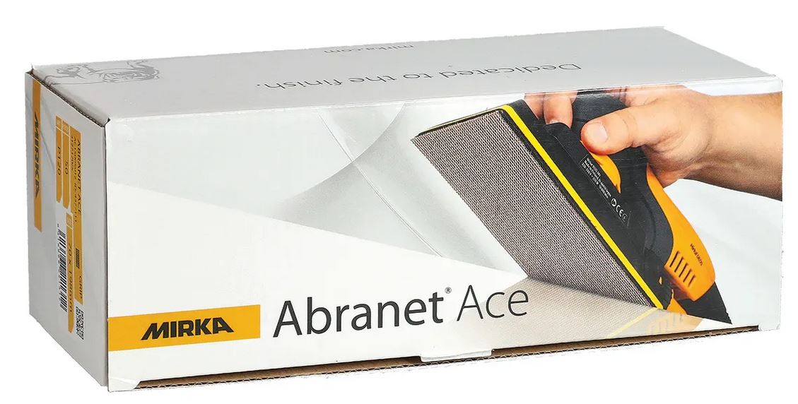 Abbildung Mirka Abranet ACE 70x198mm Verpackung.