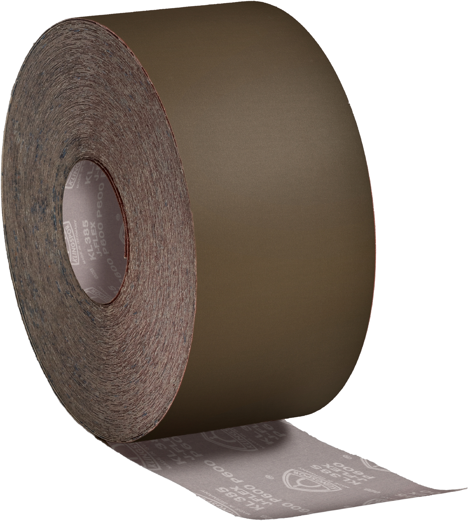 Abbildung Klingspor KL 385 JF Rolle 115mmx50m ohne Verpackung.