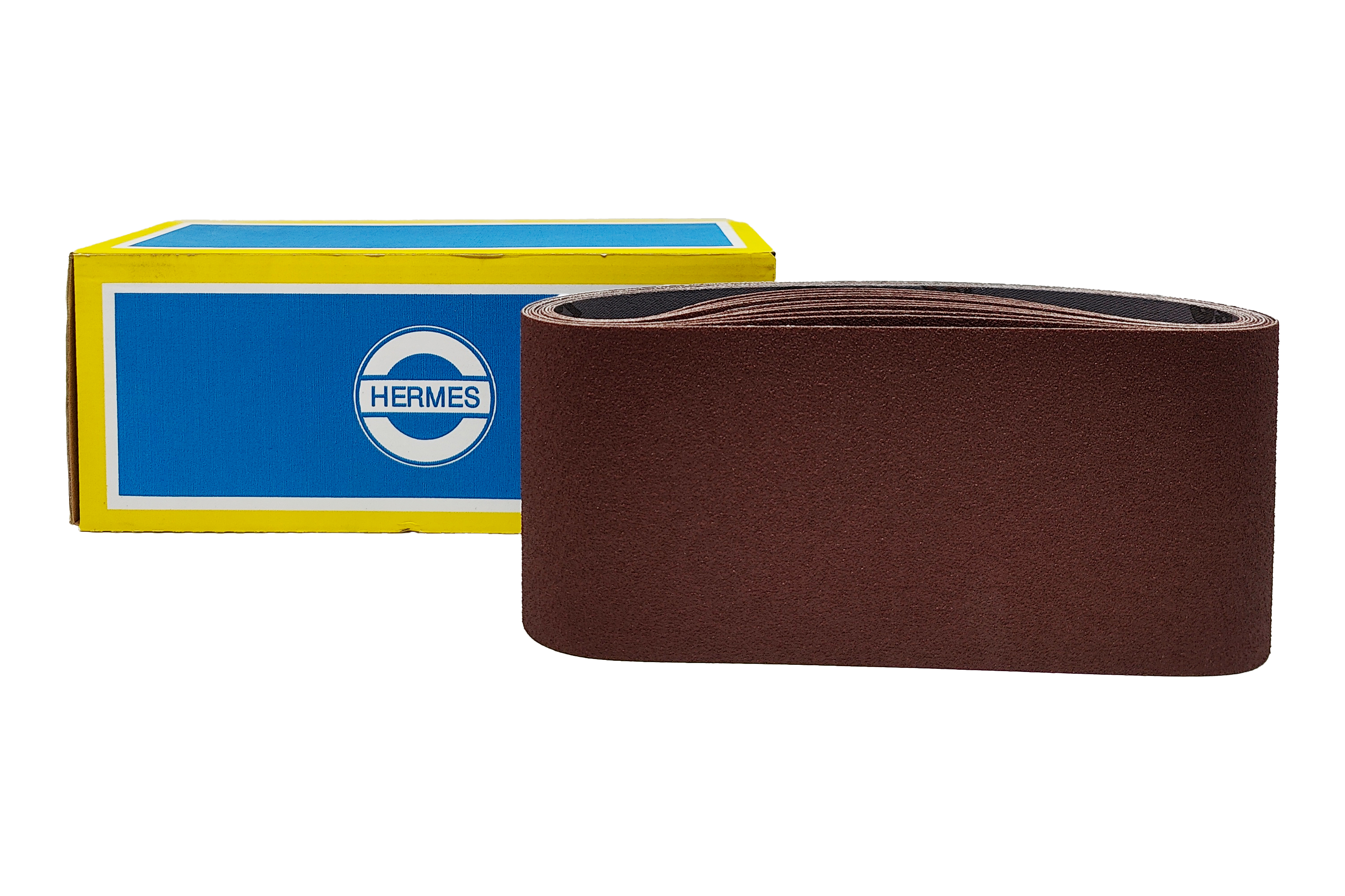 Abbildung Hermes HSB 100x560mm Bänder mit Verpackung.