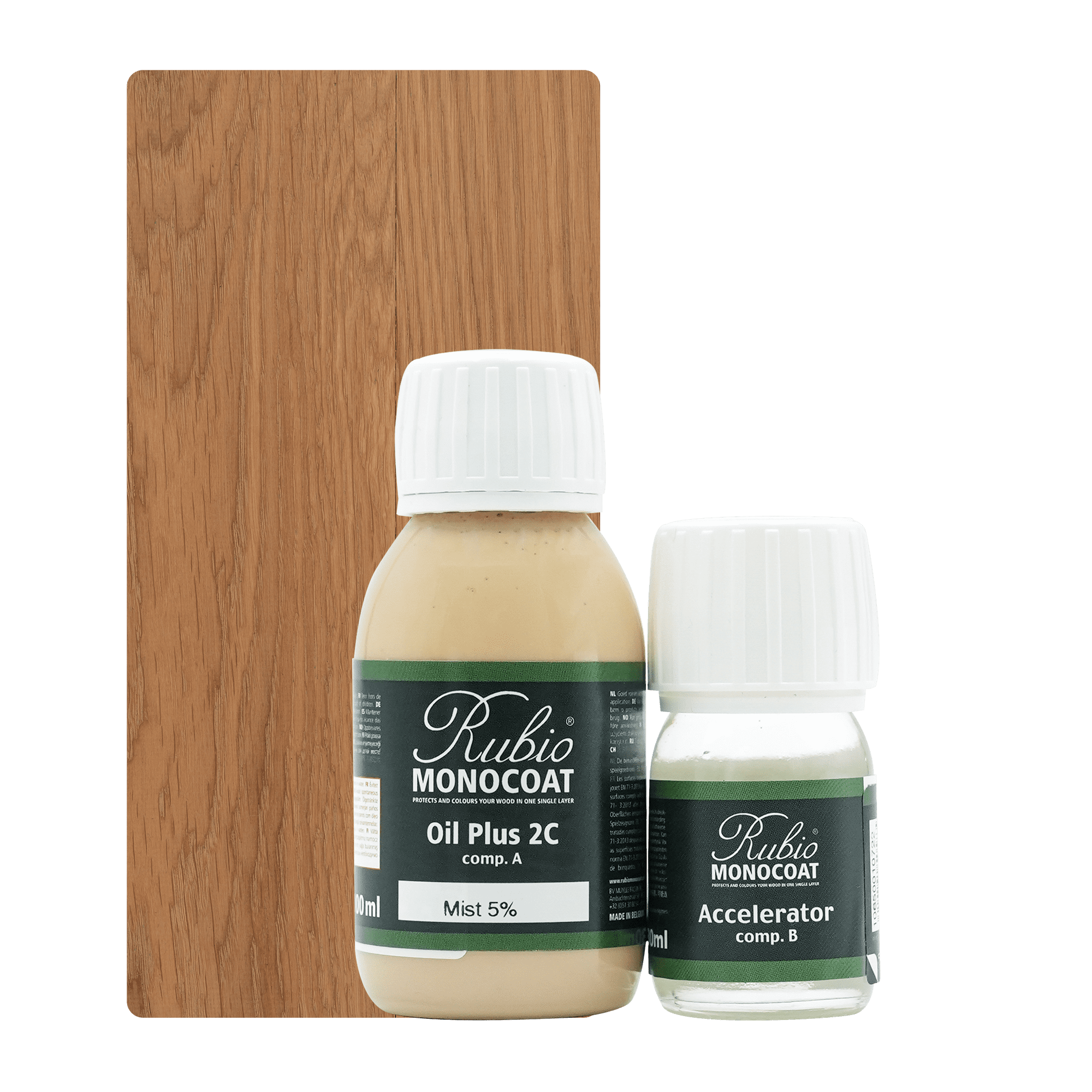 Abbildung RMC Oil Plus 2C Component A und B 130ml Farbton Mist 5 Prozent.