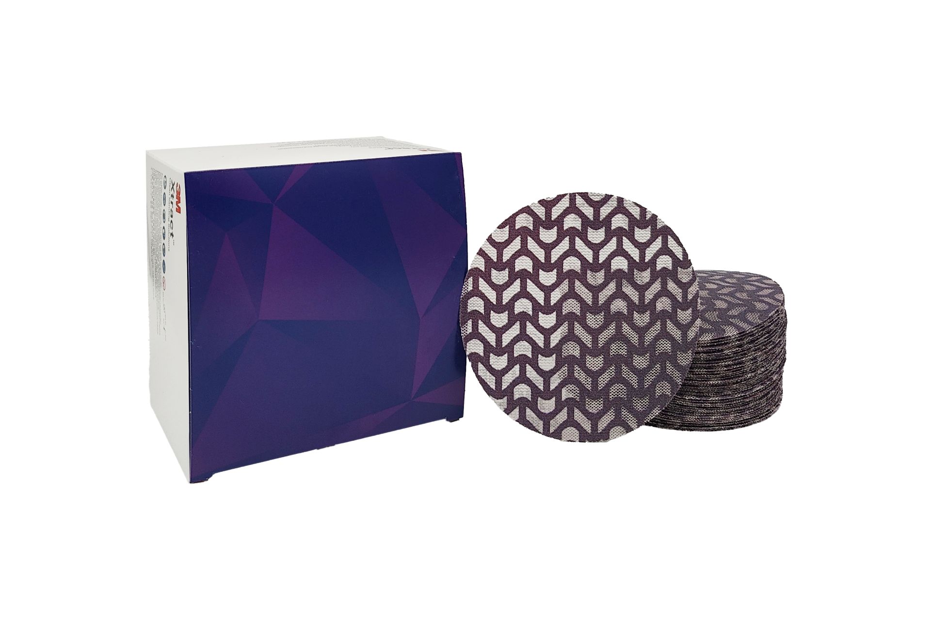 ECKRA Fiberschleifscheiben 125mm P36 - 50 Stück Für Winkelschleifer